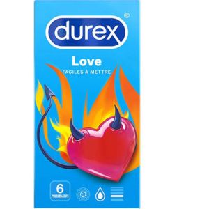 Durex LOVE - 6 préservatifs