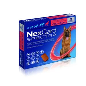NexGard Spectra 150mg/30mg pour chiens 30kg à 60kg