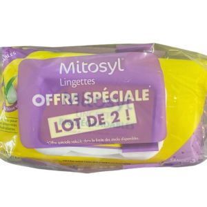 Lingettes Mitosyl lot de 2 paquets de 72 lingettes