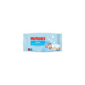 HUGGIES PURE , 56 lingettes