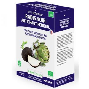 Radis noir artichaut fenouil Bio - 30 ampoules