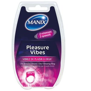 Manix Pleasure Vibes Anneau Vibrant Stimulation Intense