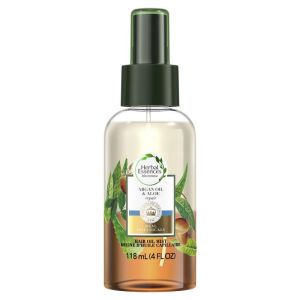 Bruine d’huile capillaire huile d’argan et aloès 100ml