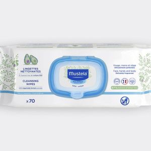 Lingettes nettoyante à l'avocat BIO       x70