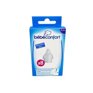 Embouts Jetables pour Mouche-bébé Réversible - 8 embouts