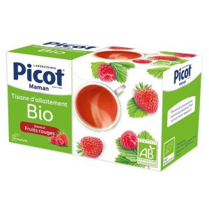 Tisane d'allaitement bio saveur fruits rouges 20 sachets