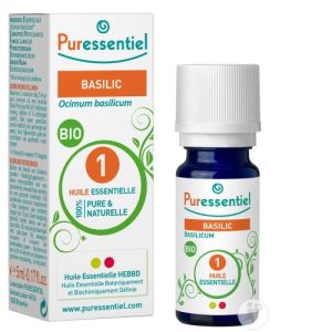 Basilic Bio Huile Essentielle 5ml