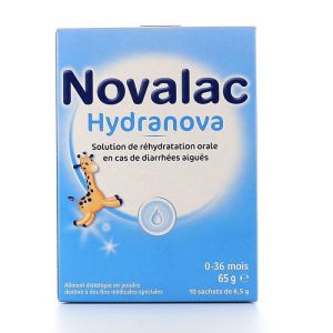 Hydranova solution de réhydratation orale - 10 sachets