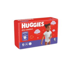 Couches-culottes Huggies Dry comfort taille 6 - 48 couches