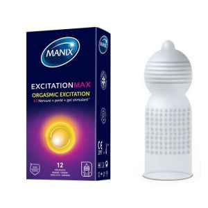 Excitation Max 12 Préservatifs lubrifiés