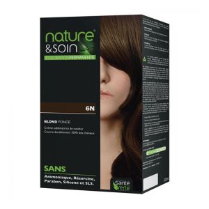 Nature & Soin Coloration - 6N Blond Foncé - LOT DE 2