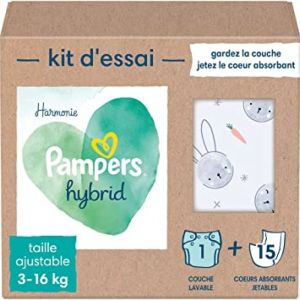 Pampers Harmonie Hybrid, Kit d’Essai , 3-16kg