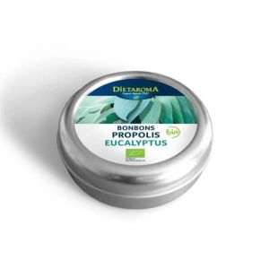 Bonbons Propolis / Eucalyptus Bio 50gr