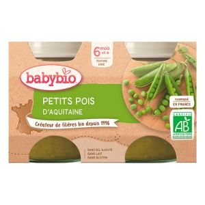 Babybio Petit Pois Aquitaine   2x130g