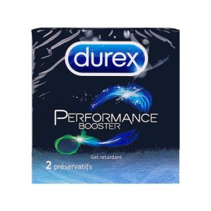 Performance booster 2 préservatifs