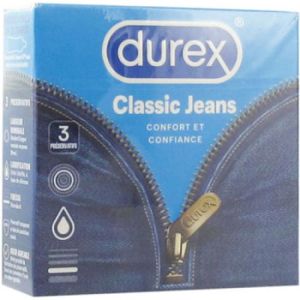 Durex CLASSIC JEANS - 3 Préservatifs