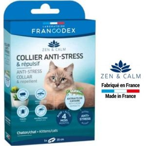 Collier Anti-stress Chat 35cm