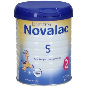 Novalac lait S2 boite 800gr