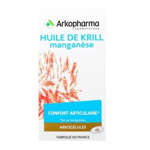 Huile de krill manganèse 45 capsules