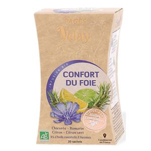 Pagès Tisane Bio Confort Foie, 20 sachets