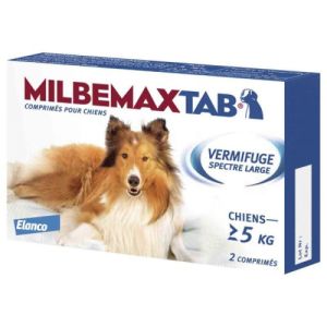 Milbemaxtab Chien 5 - 75kg