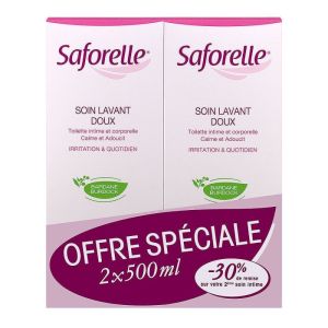 Soin lavant intime & corporel bardane 2x500ml