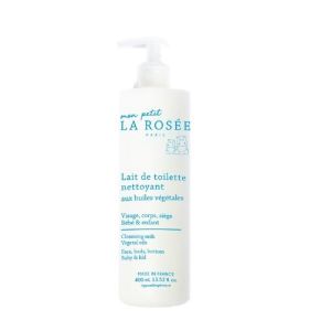 Lait de toilette nettoyant à l'amande douce Bio 400ML