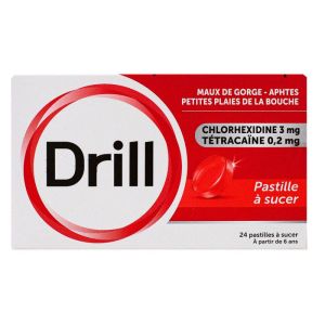 Drill classique 24 pastilles