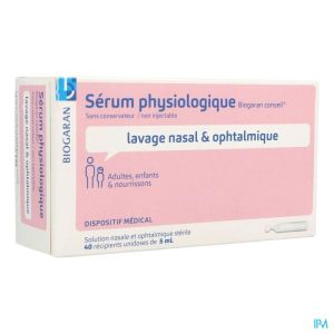 Serum Physiologique 40 unidoses