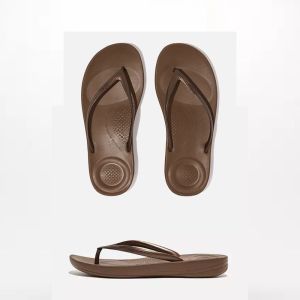 Iqushion Tongs Ergonomiques coloris Bronze