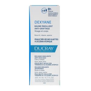 Dexyane baume émollient anti-grattage 200ml