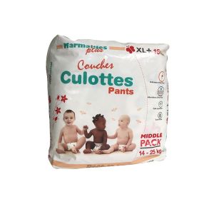 Change Bébé Pants XL+ 14/25kg, paquet de 16 couches