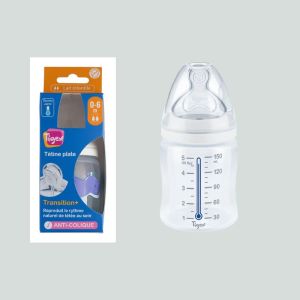 Biberon TRANSITION+ 150ml avec Alerte Température 0-6m