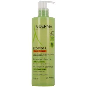 Exomega Control Gel Lavant Émollient 2 en 1 Anti-Grattage 750ml