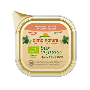 Patée chat Bio Organic saumon 85 gr