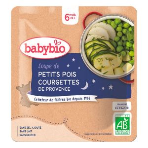 Soupe Petit Pois et Courgette de Provence    190gr
