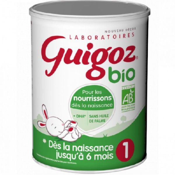 Lait Guigoz 1 Bio ,800gr