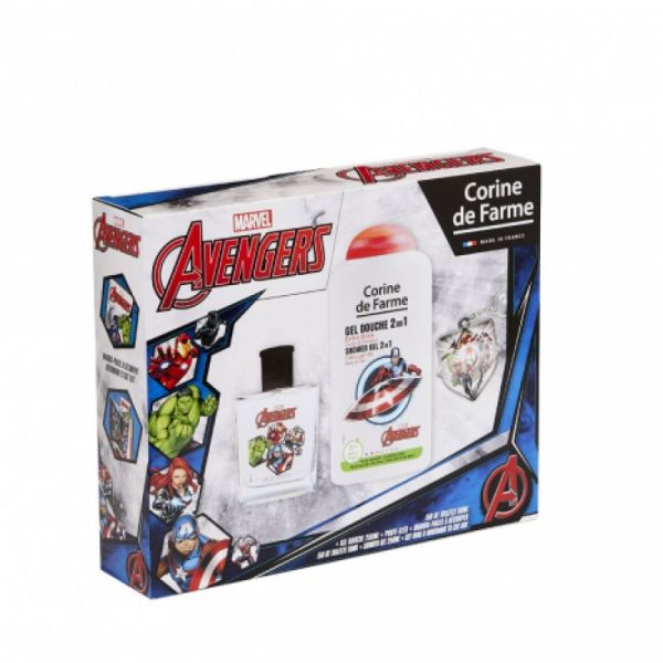 Coffret Avengers Eau de toilette 50ml + Gel douche 250ml + porte clés - Hulk
