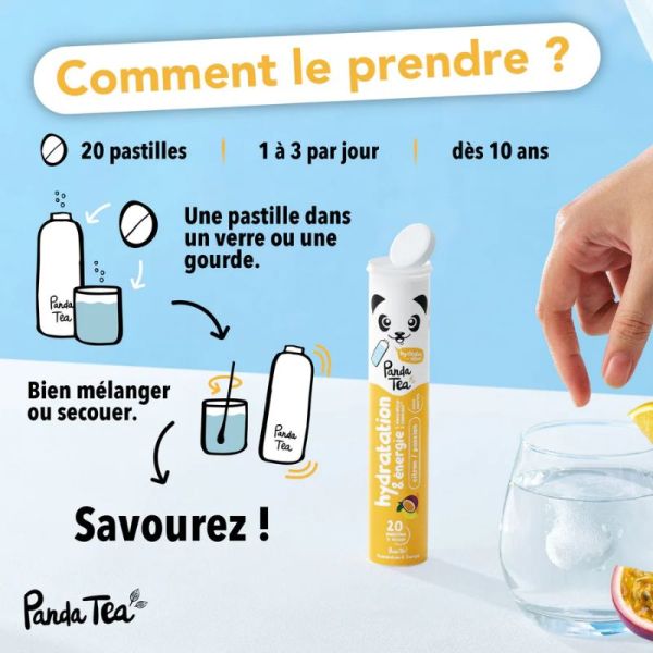 Pastilles Hydratation & Énergie - Menthe-Framboise