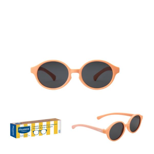Lunettes de soleil bébé 0-2 ans coloris corail