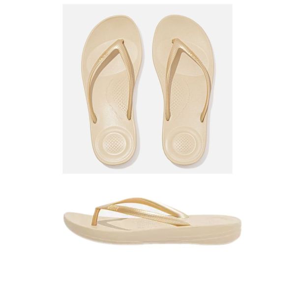 Iqushion Tongs Ergonomiques coloris Gold