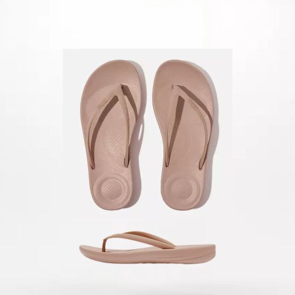 Iqushion Tongs Ergonomiques coloris beige