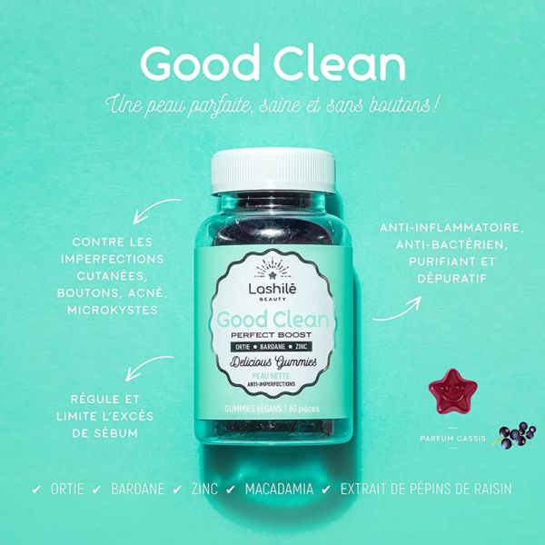 Good Clean -Perfect boost 60 gummies