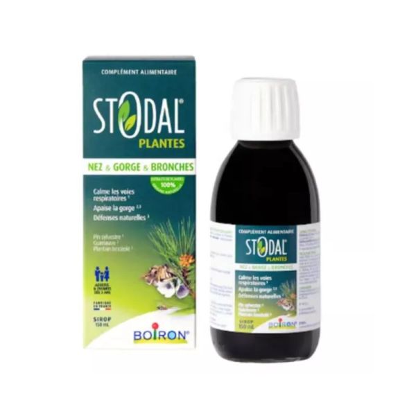 Stodal Sirop Plantes Nez, Gorge & Bronches - 150 ml