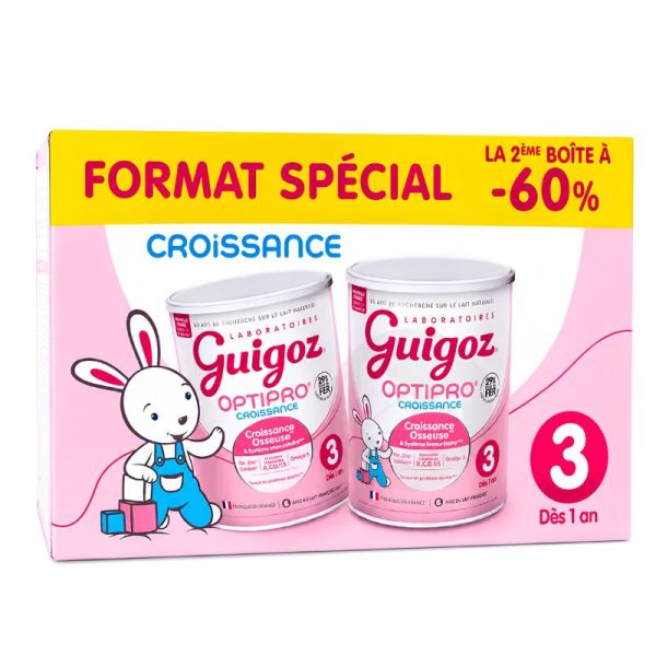 Guigoz Optipro croissance - 2x780gr