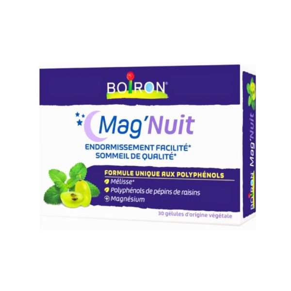Mag'Nuit - 30 Gélules d'origine végétal