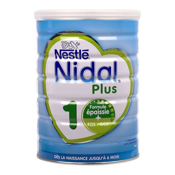 Lait Nestle Nidal 1 Plus 800 Gr