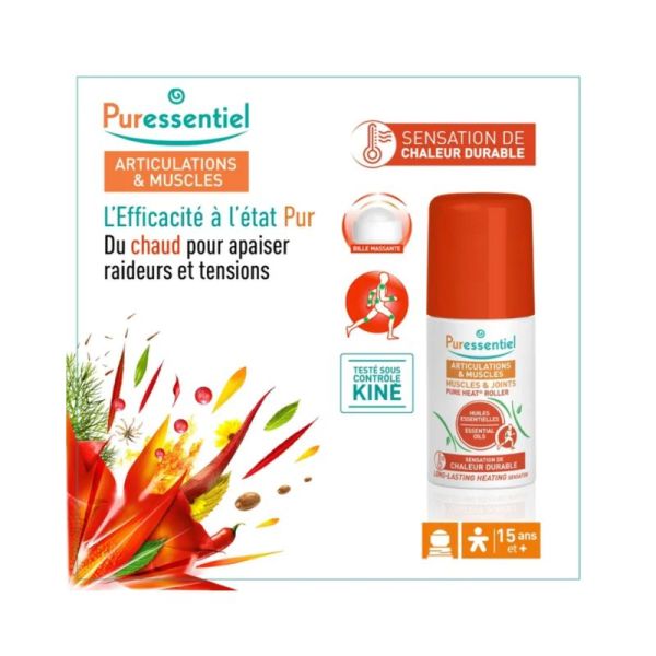 Roller Pure Heat® Articulations & Muscles 75ml