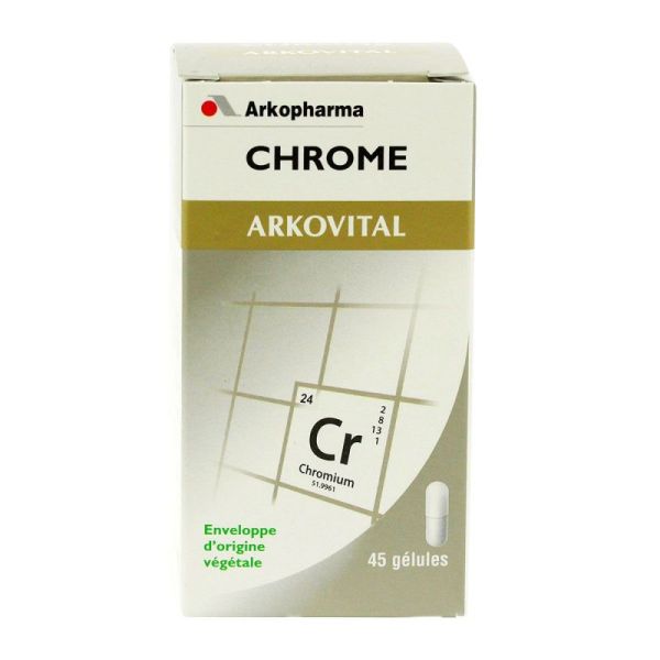 Chrome Arkovital 45 gélules