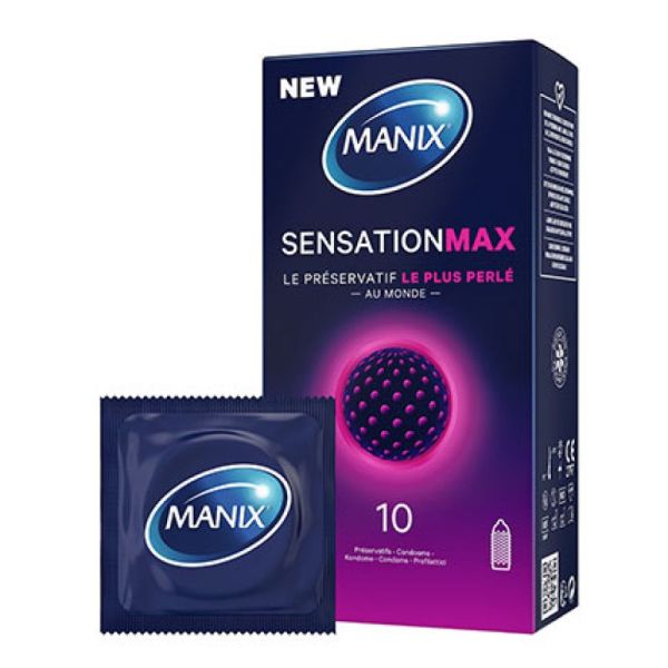 Manix Sensaion MAX 10 préservatifs